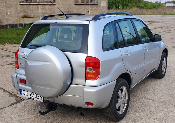 Toyota RAV4 cena 30500 przebieg: 122645, rok produkcji 2003 z Grudziądz małe 301